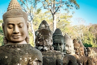  1-Day  Angkor Wat tour with Tuk-Tuk  USD 20