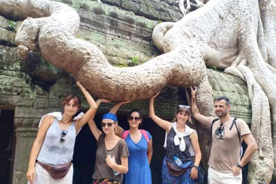 1-Day Private Tours (Angkor Wat, Ta Phrom, Angkor Thom, Banteay Srei )  USD 50