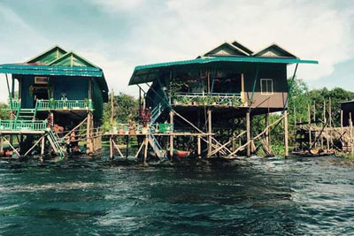 2-Days Tours Adventure Tour & Sunrise Angkor Tour & Kompong Phluk Floating Village ,